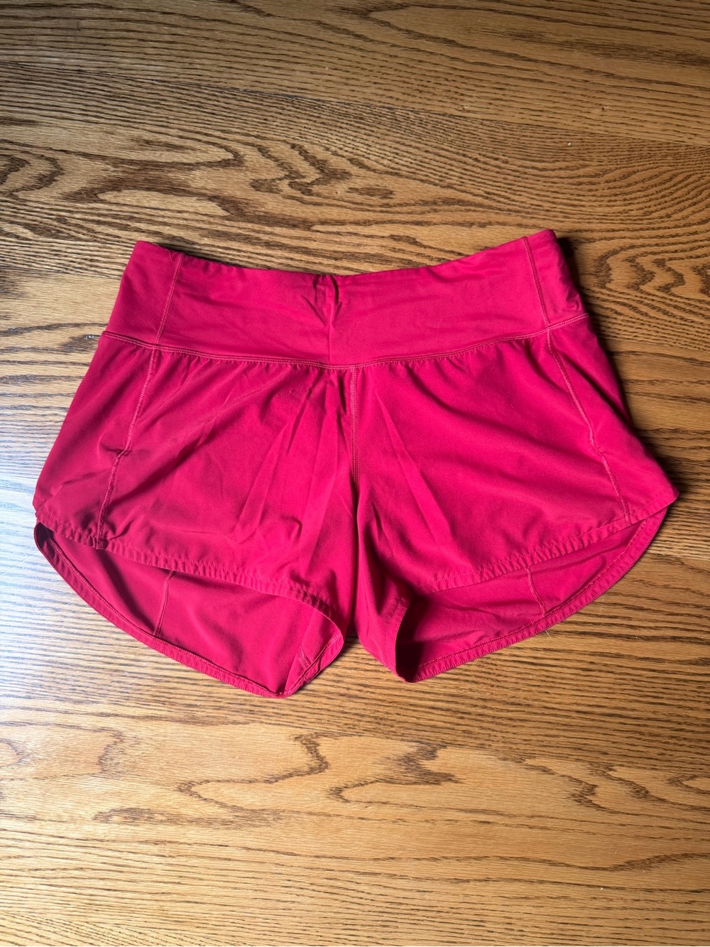 Women's Lululemon Performance Running Shorts - Red